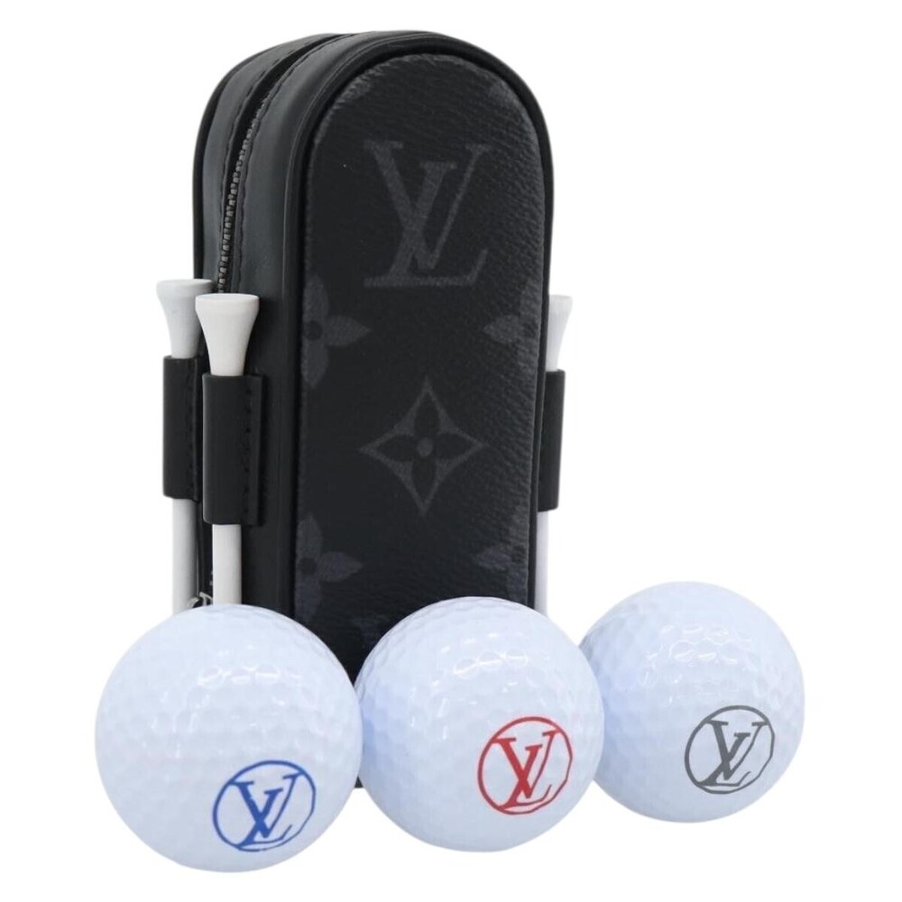 Louis Vuitton golf ball case monogram